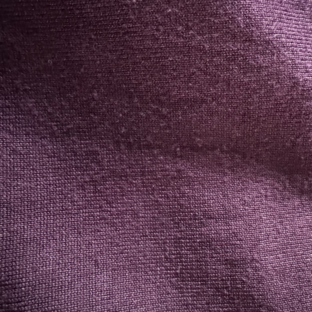 Tahari Long Sleeve Top in Deep Plum Purple 2X - Picture 6 of 6